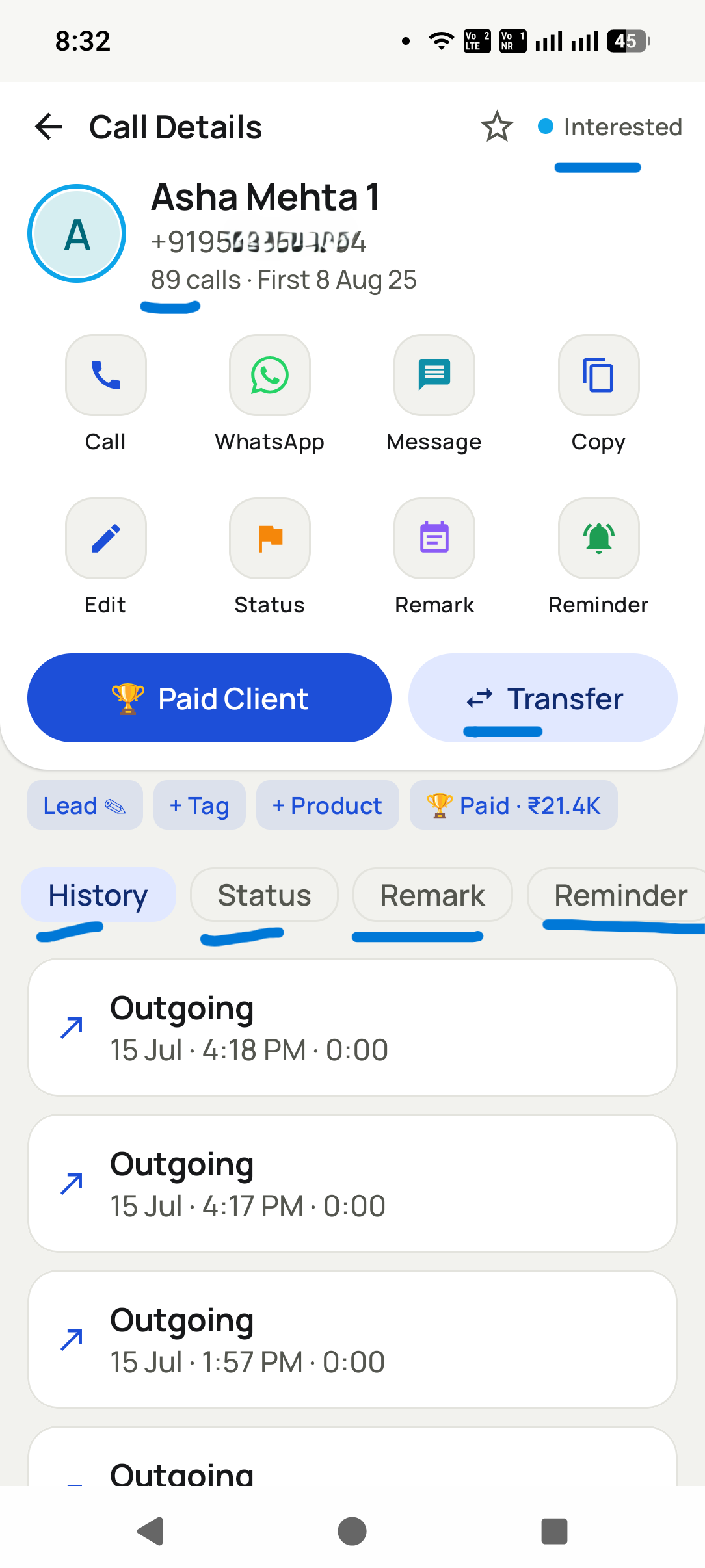 Update as you talk